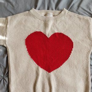 Cotton Heart sweater